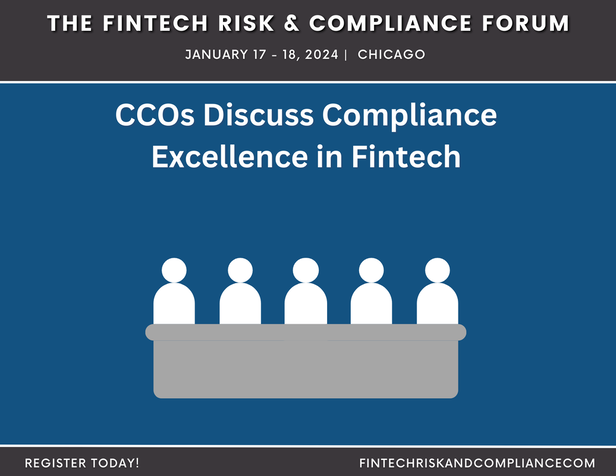 CCOs Discuss Compliance Excellence in Fintech 